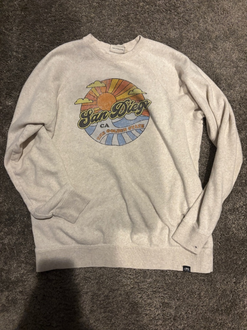 Techstyles San Diego California Graphic Sweatshirt - Size Medium